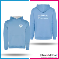 Kontrasthoodie DuWo08 Leichtathletik