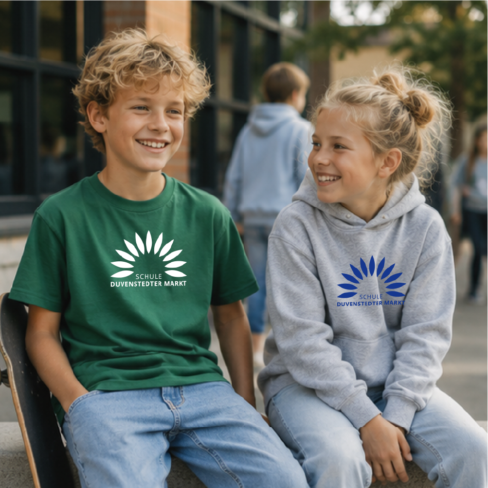 Hoodie/Sweatshirt Schule Duvenstedter Markt – Bild 3