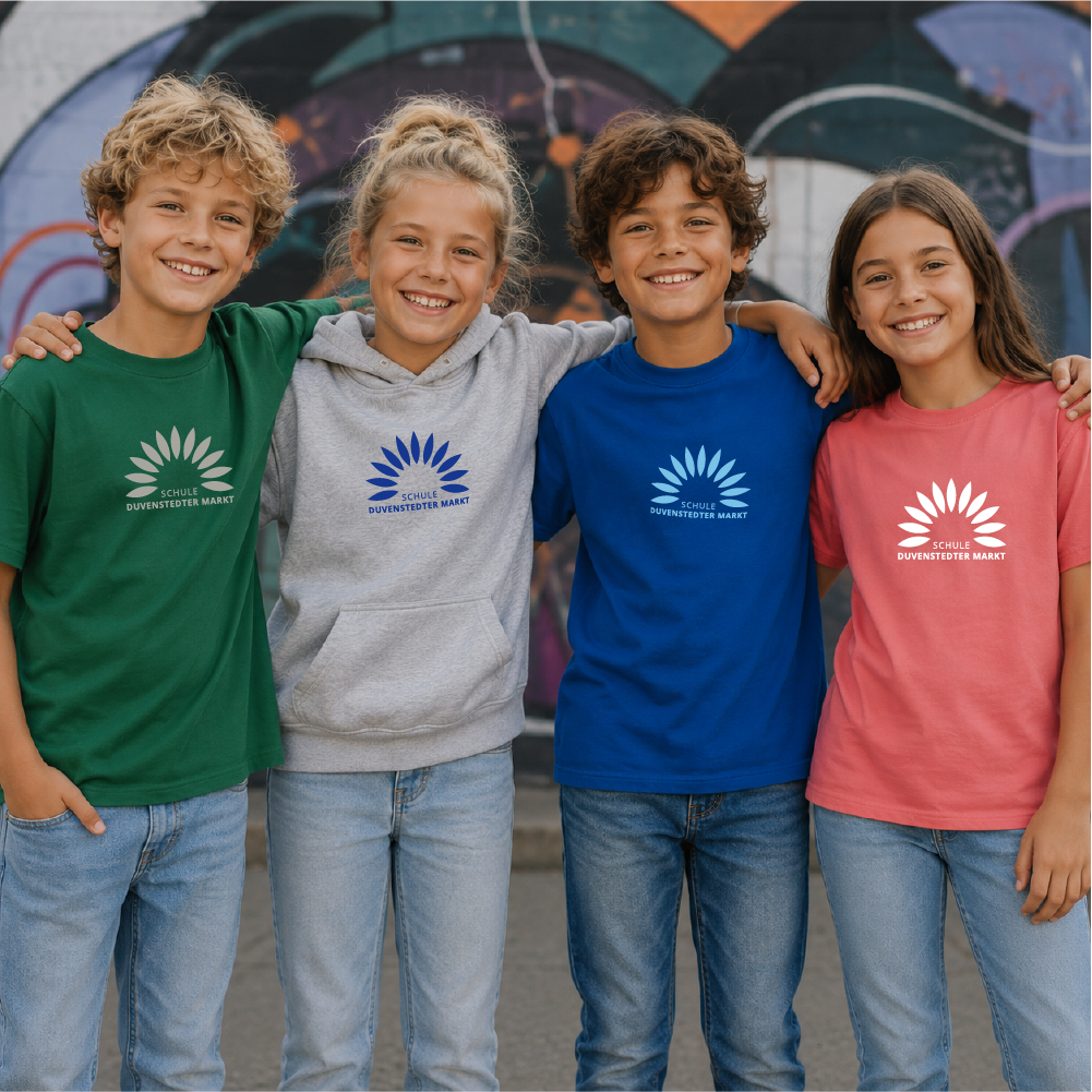 Hoodie/Sweatshirt Schule Duvenstedter Markt – Bild 4